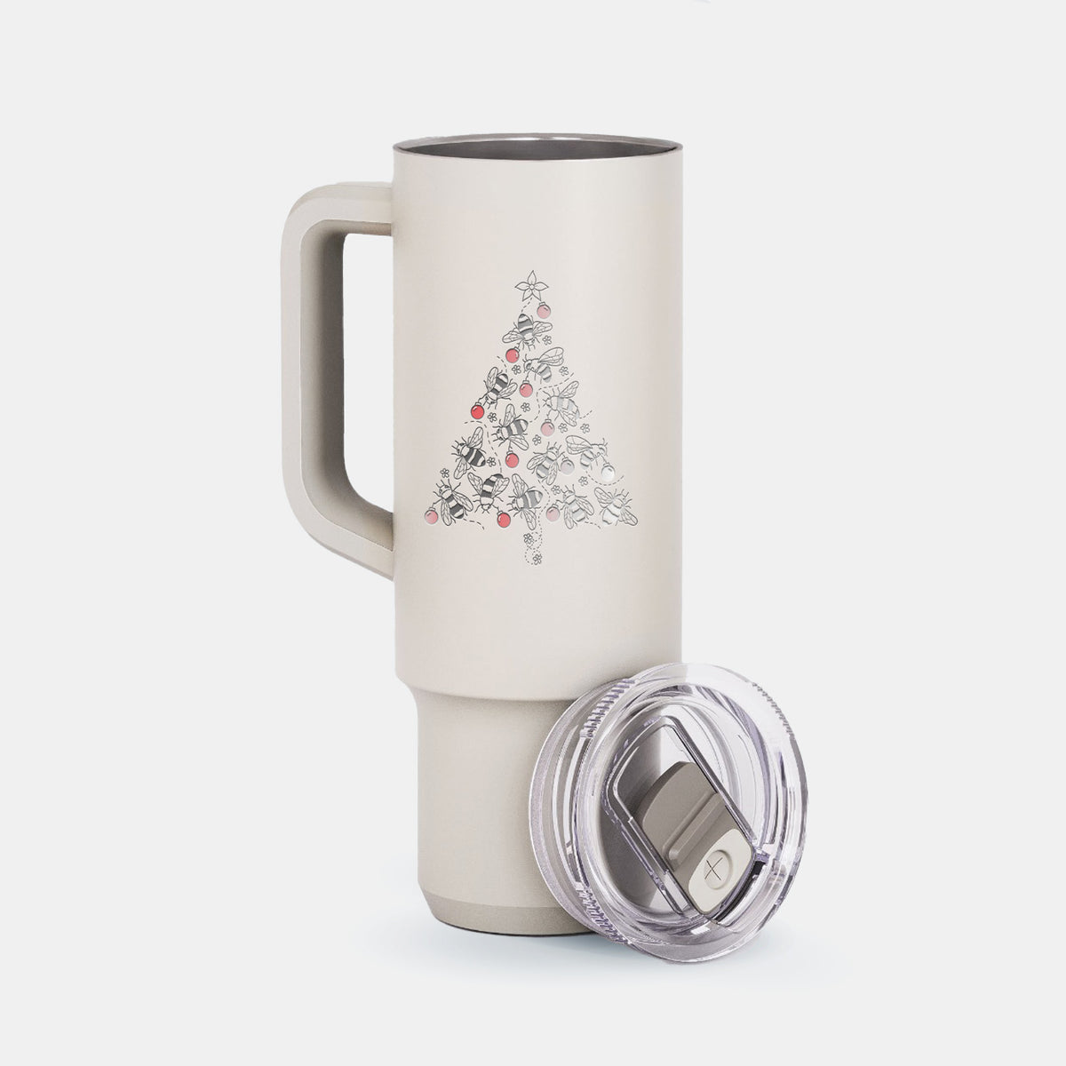 Christmas Tree of Bees - 40oz Skinny Recharge Tumbler