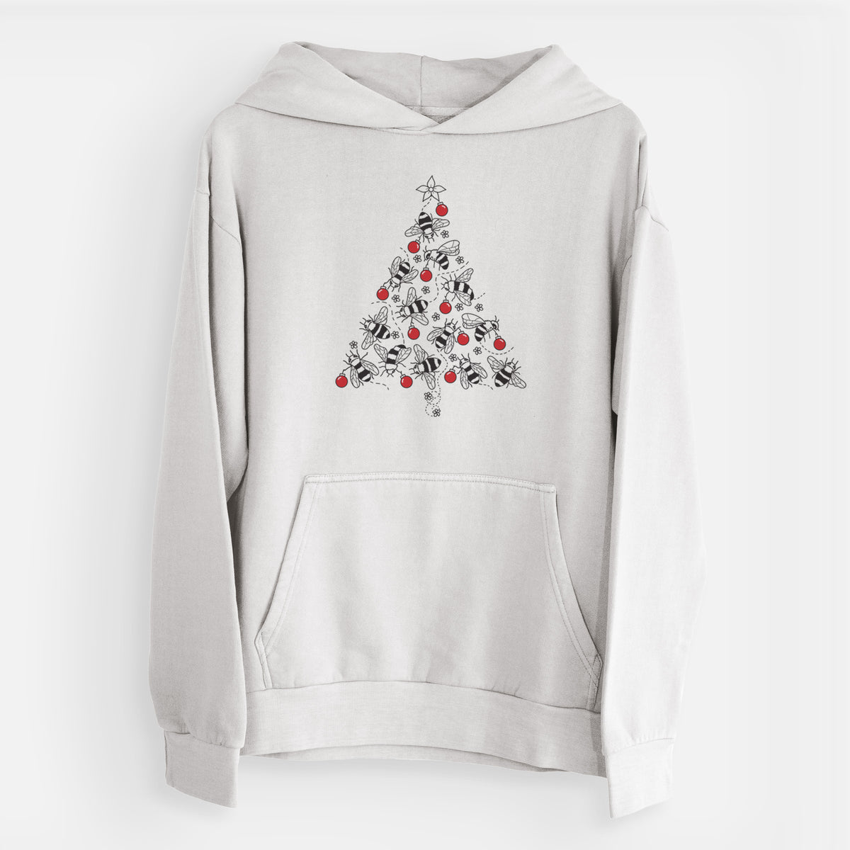 Christmas Tree of Bees  - Urban Heavyweight Hoodie