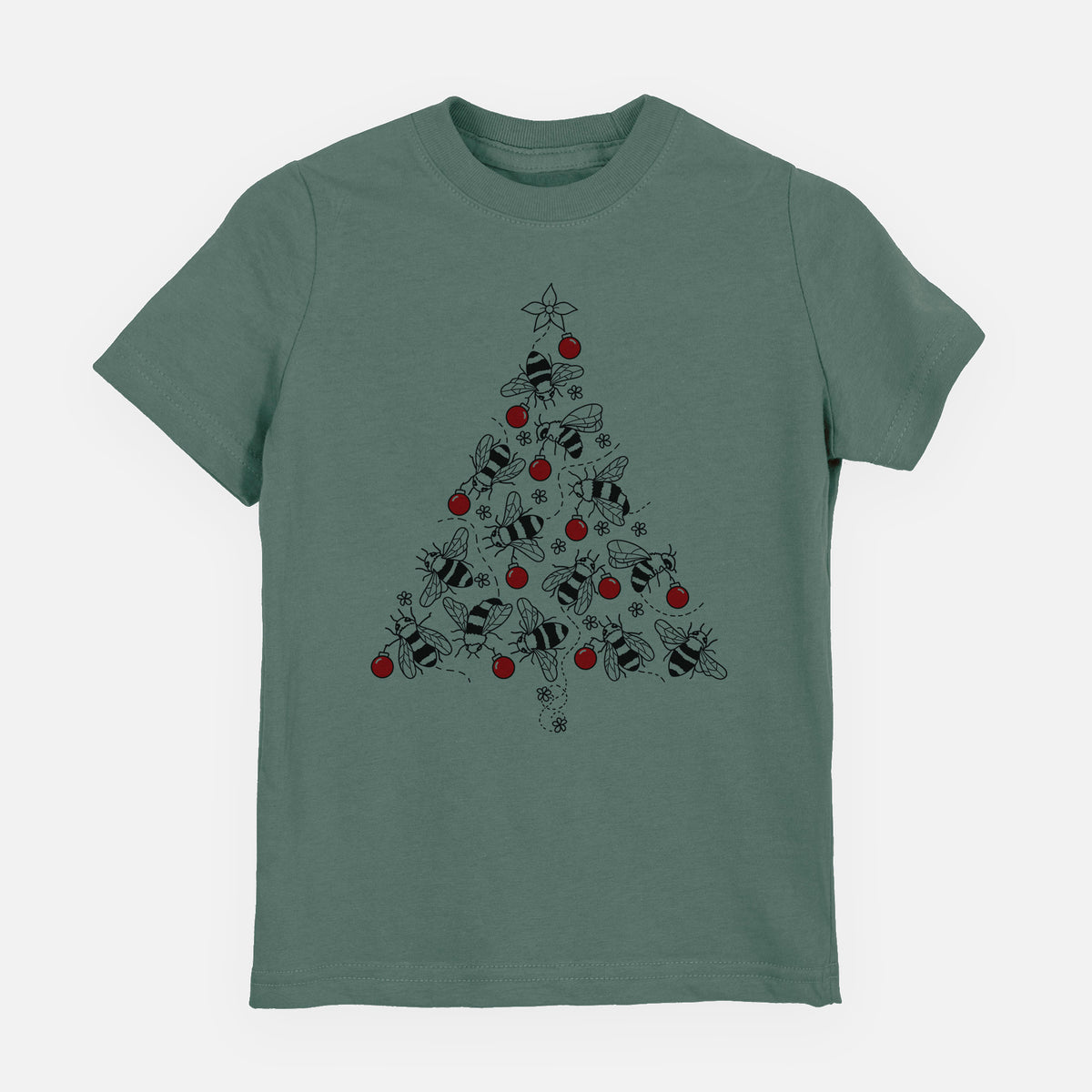 Christmas Tree of Bees - Toddler/Youth Shirt
