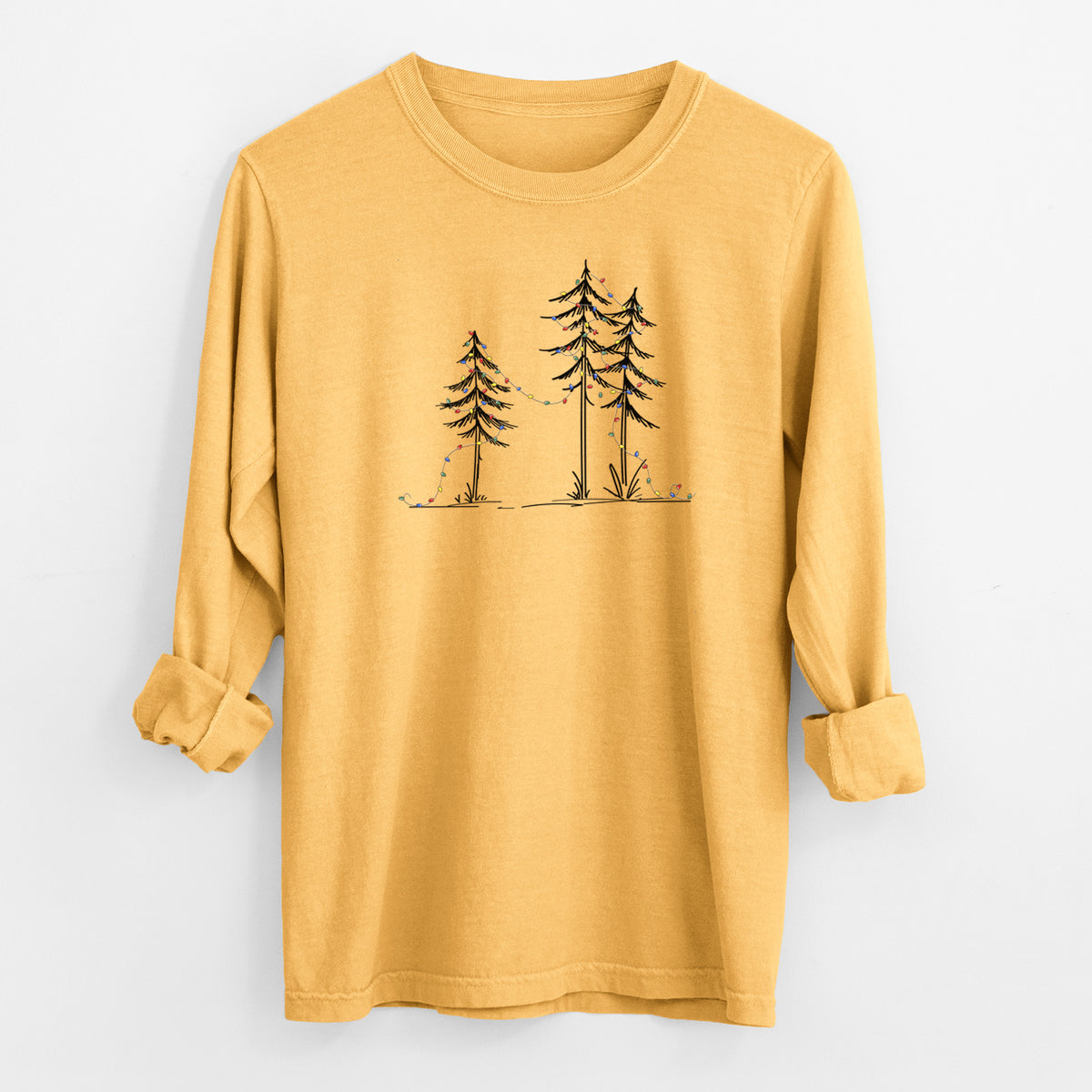 Deck the Pines - Unisex Comfort Colors 100% Cotton Long Sleeve