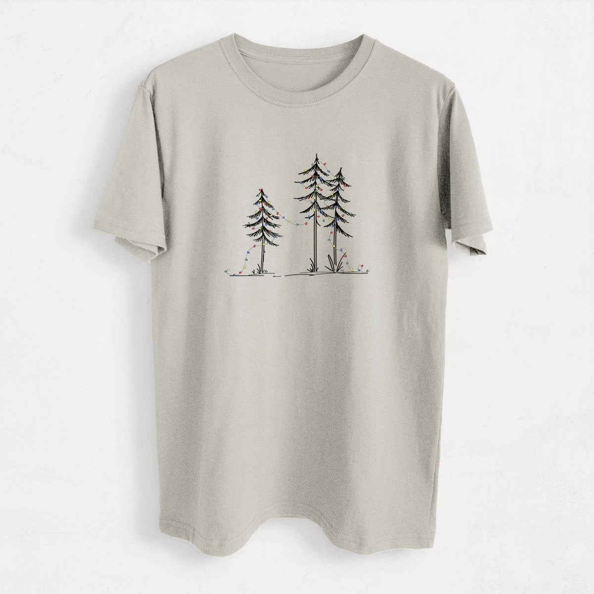 Deck the Pines - Heavyweight Men&#39;s 100% Organic Cotton Tee