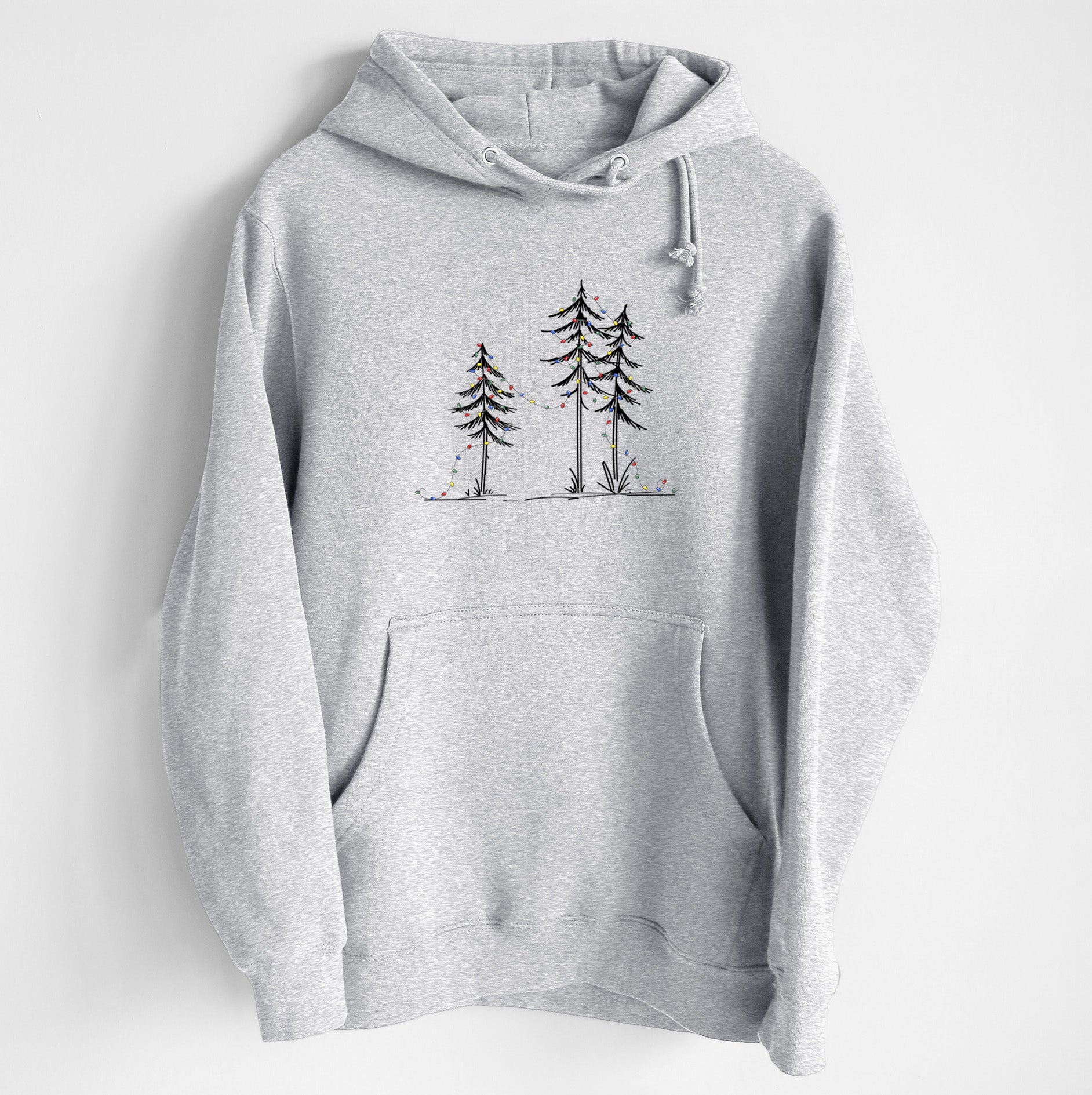 CLOSEOUT - Deck the Pines - Heavyweight Fleece Hoodie