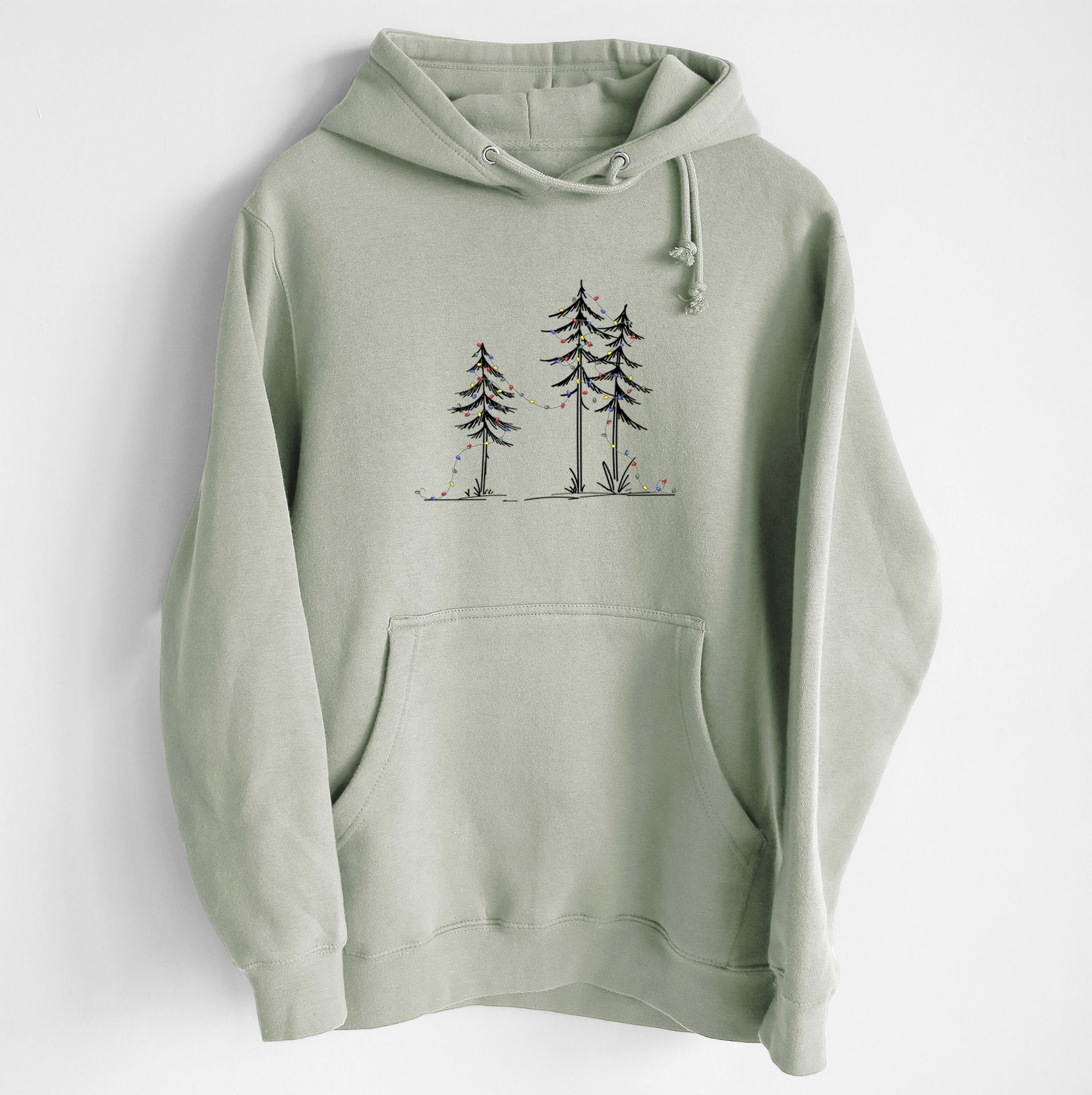 CLOSEOUT - Deck the Pines - Heavyweight Fleece Hoodie