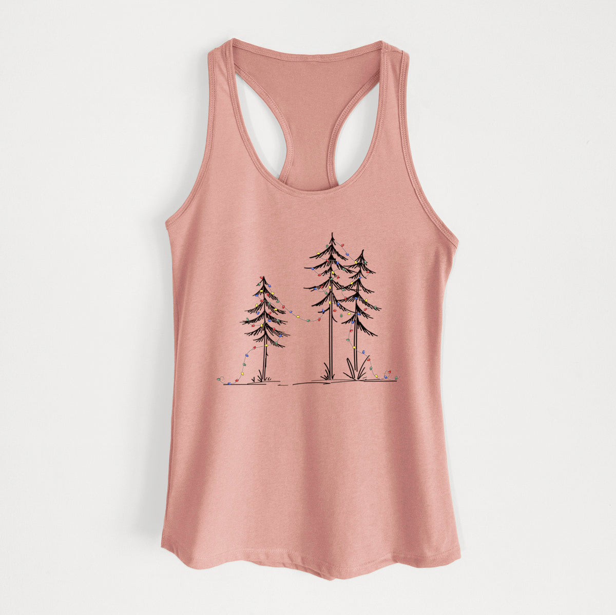 Deck the Pines - Women&#39;s Racerback Tanktop