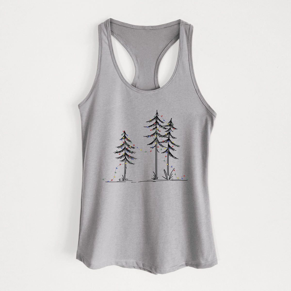 Deck the Pines - Women&#39;s Racerback Tanktop