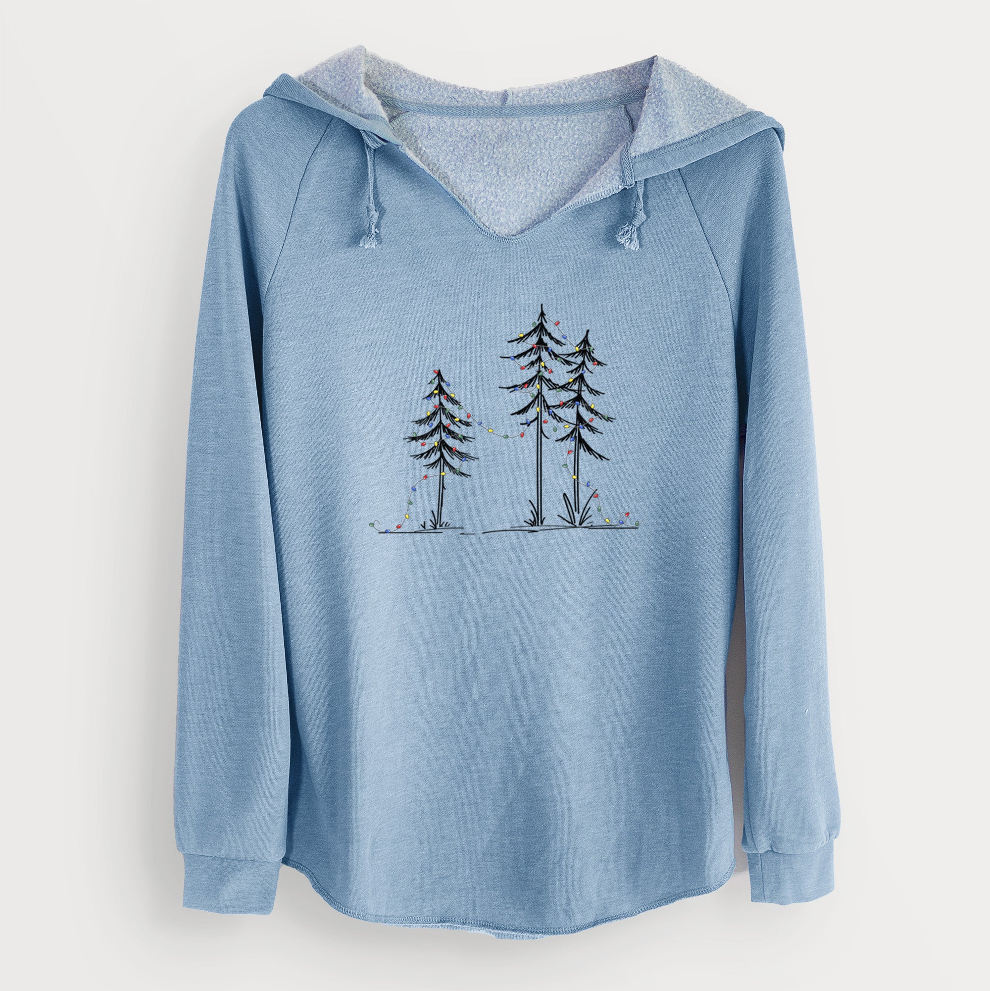 Deck the Pines - Cali Wave Hooded Sweatshirt