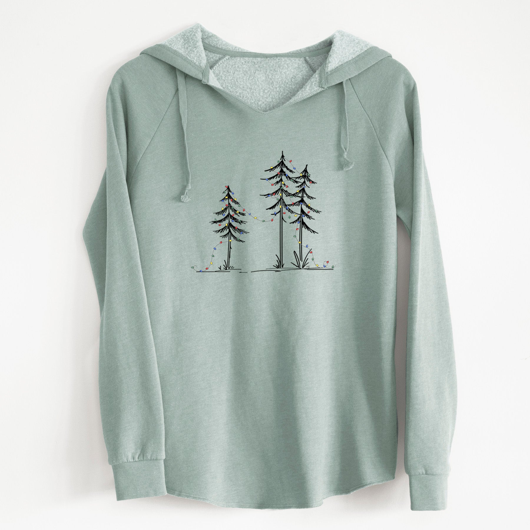 Deck the Pines - Cali Wave Hooded Sweatshirt