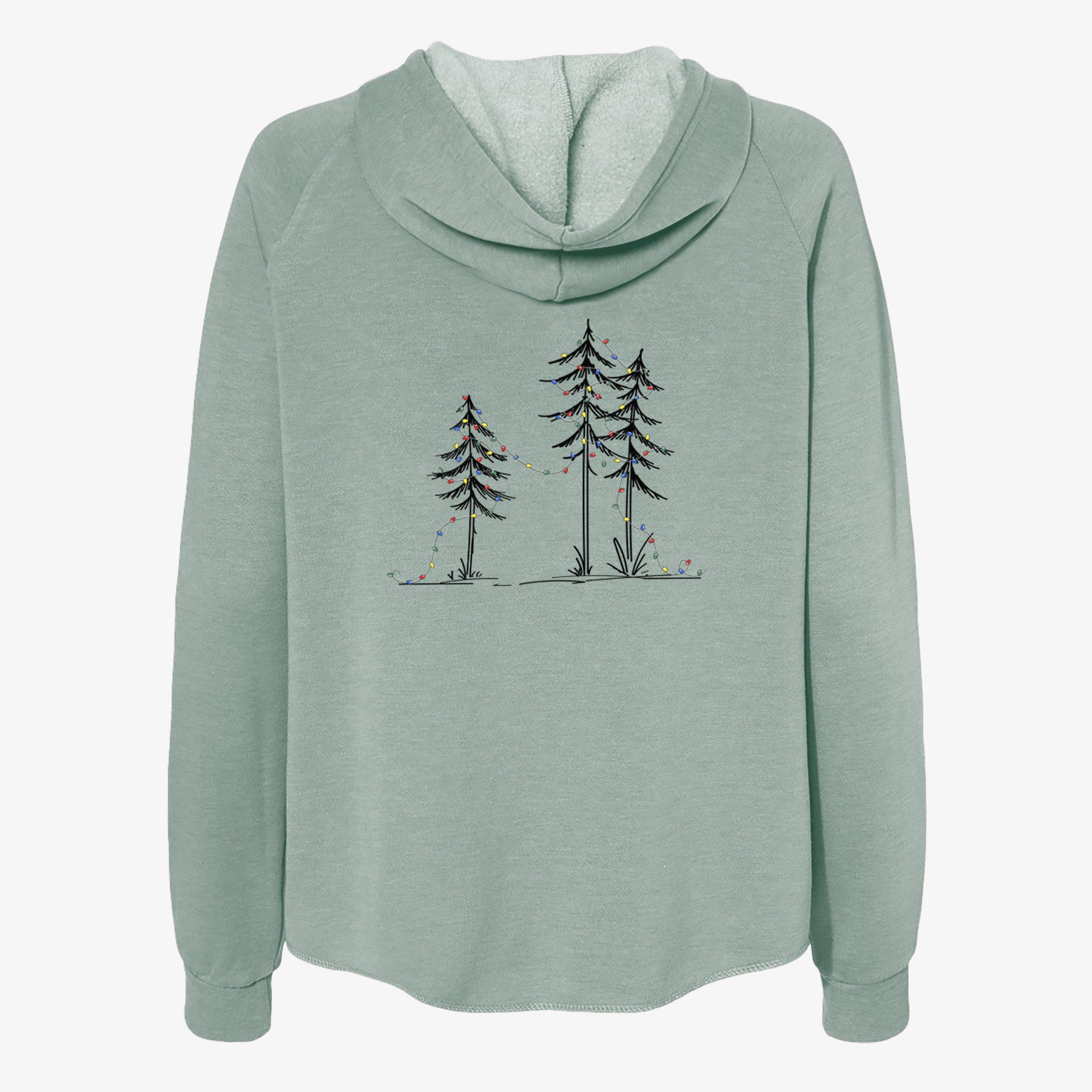 Deck the Pines - Women's Cali Wave Zip-Up Sweatshirt