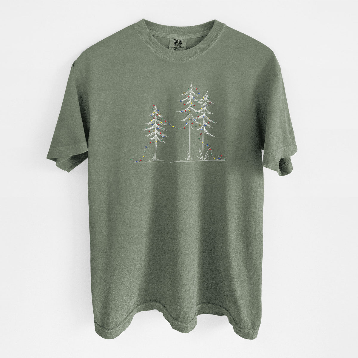 Deck the Pines - Unisex Comfort Colors Garment-Dyed Heavyweight T-shirt