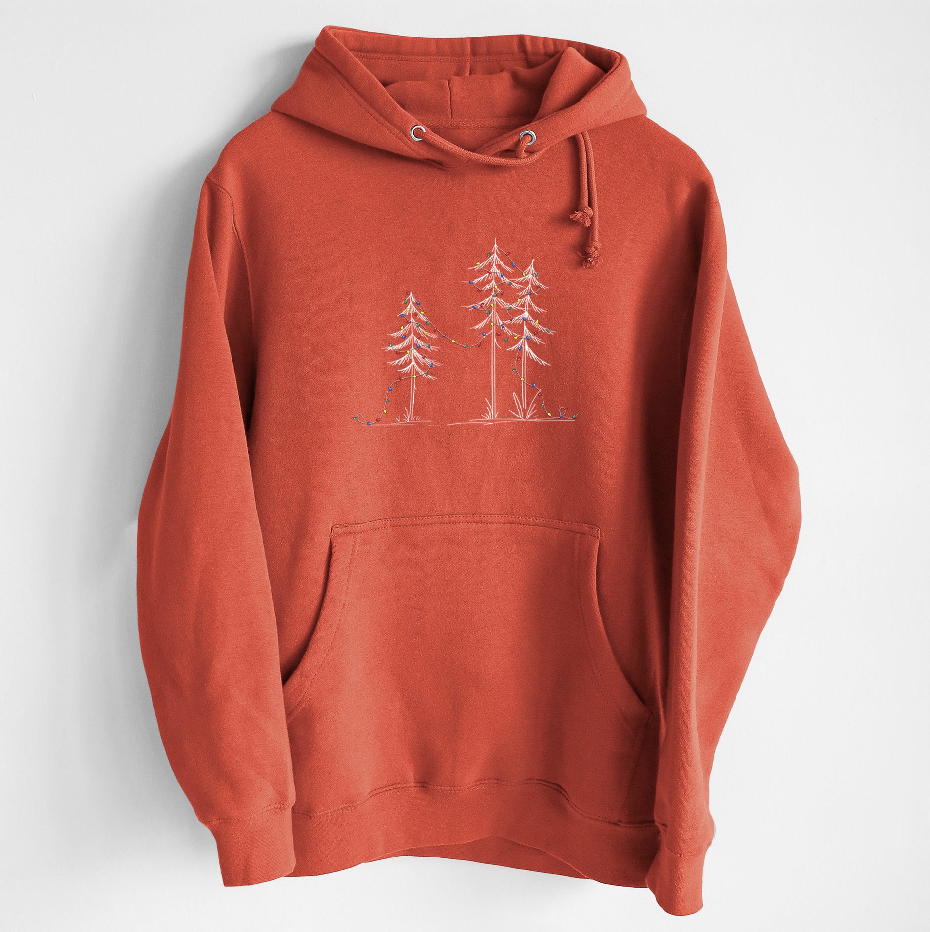 CLOSEOUT - Deck the Pines - Heavyweight Fleece Hoodie