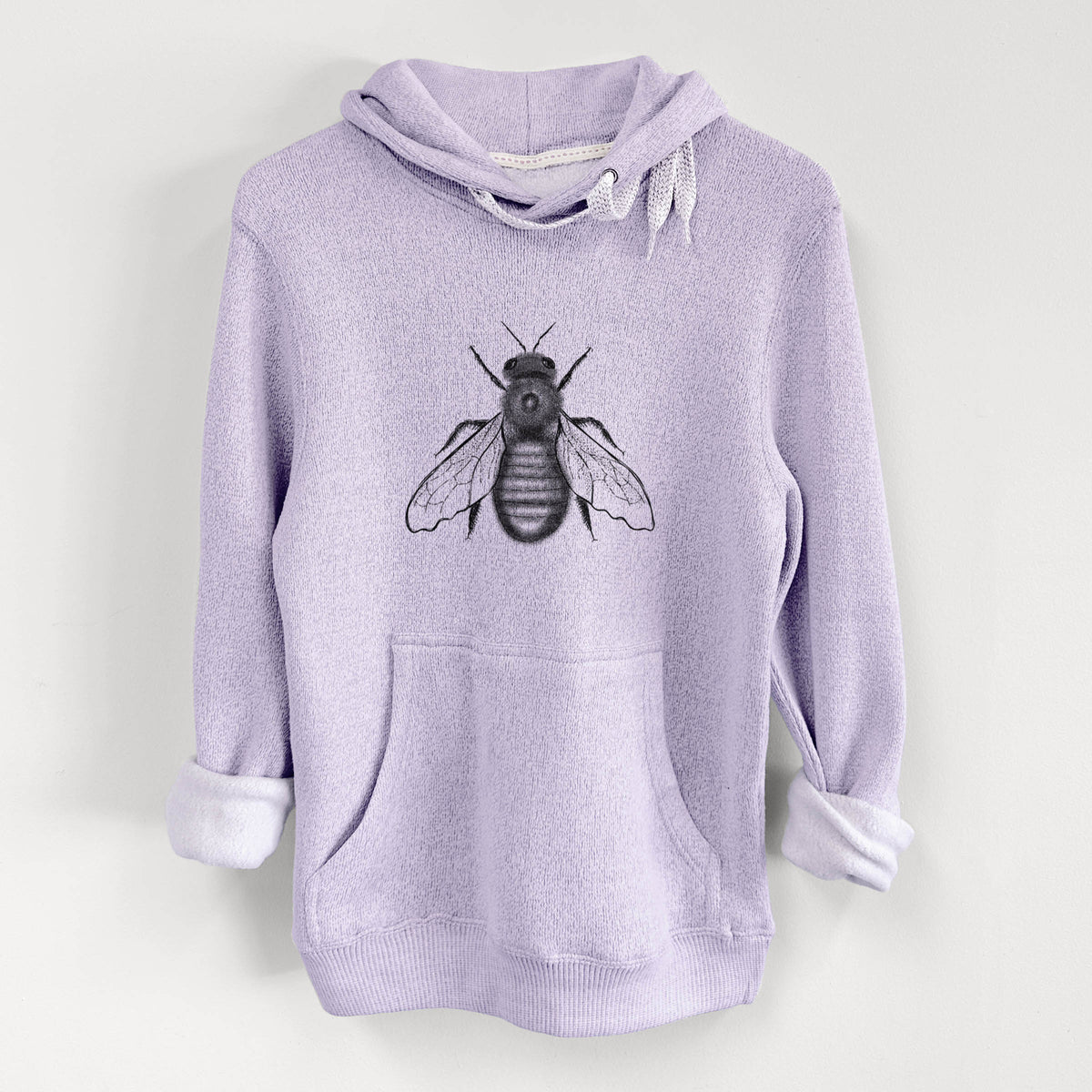 Xylocopa Virginica - Carpenter Bee - Knit Hoodie