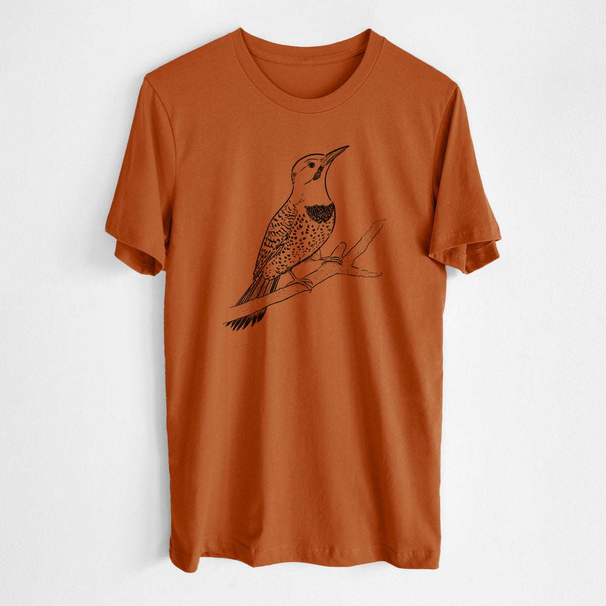Northern Flicker (Yellow-shafted) - Colaptes auratus - Lightweight 100% Cotton Unisex Crewneck