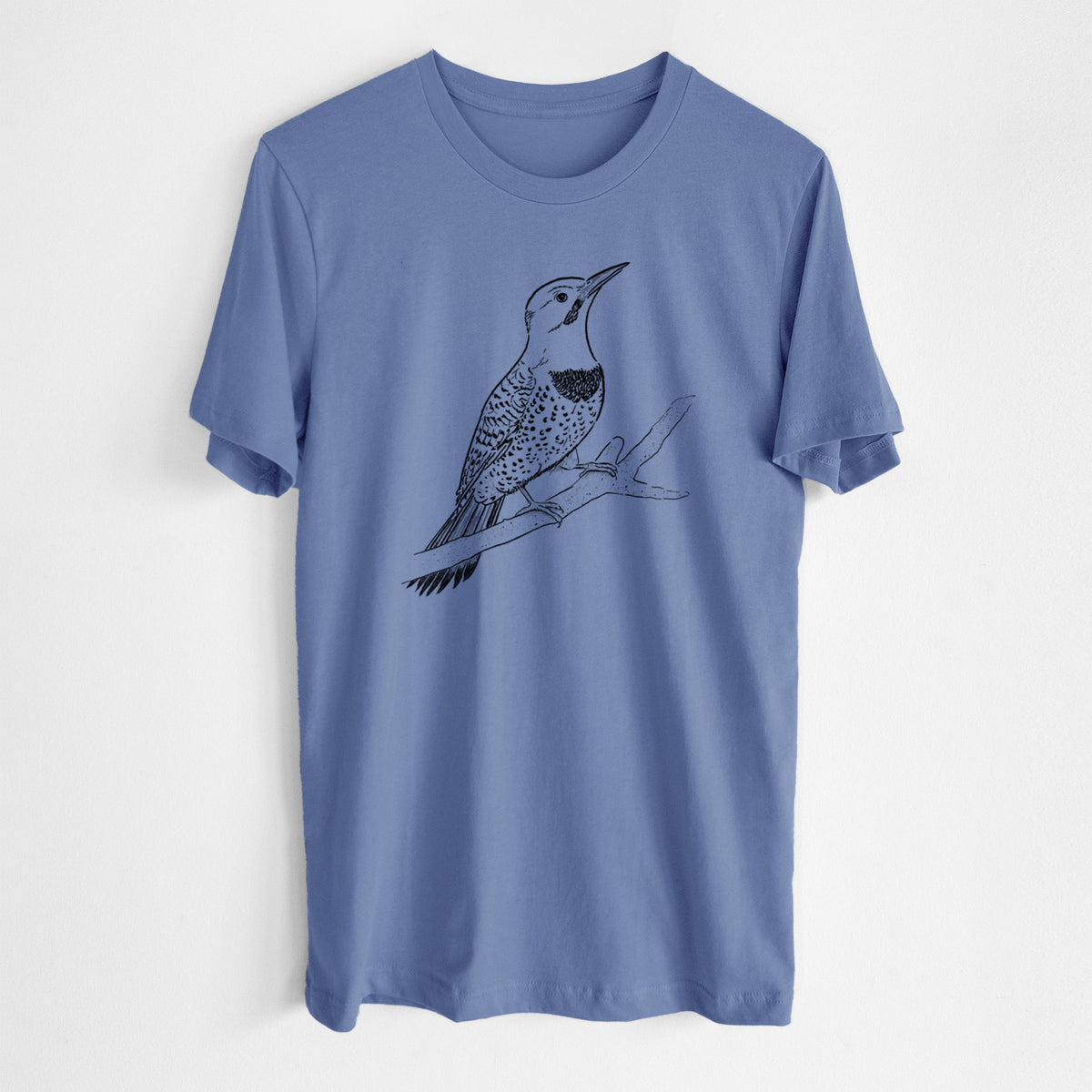 Northern Flicker (Yellow-shafted) - Colaptes auratus - Lightweight 100% Cotton Unisex Crewneck