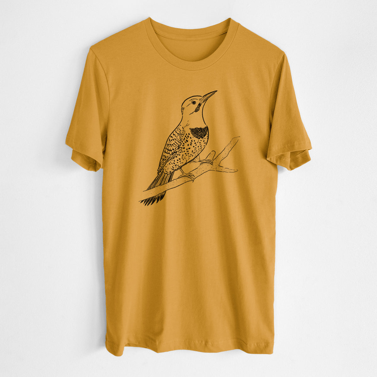Northern Flicker (Yellow-shafted) - Colaptes auratus - Lightweight 100% Cotton Unisex Crewneck