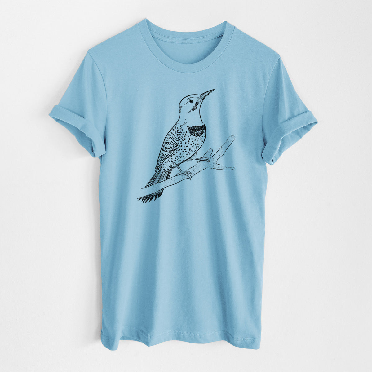 Northern Flicker (Yellow-shafted) - Colaptes auratus - Lightweight 100% Cotton Unisex Crewneck