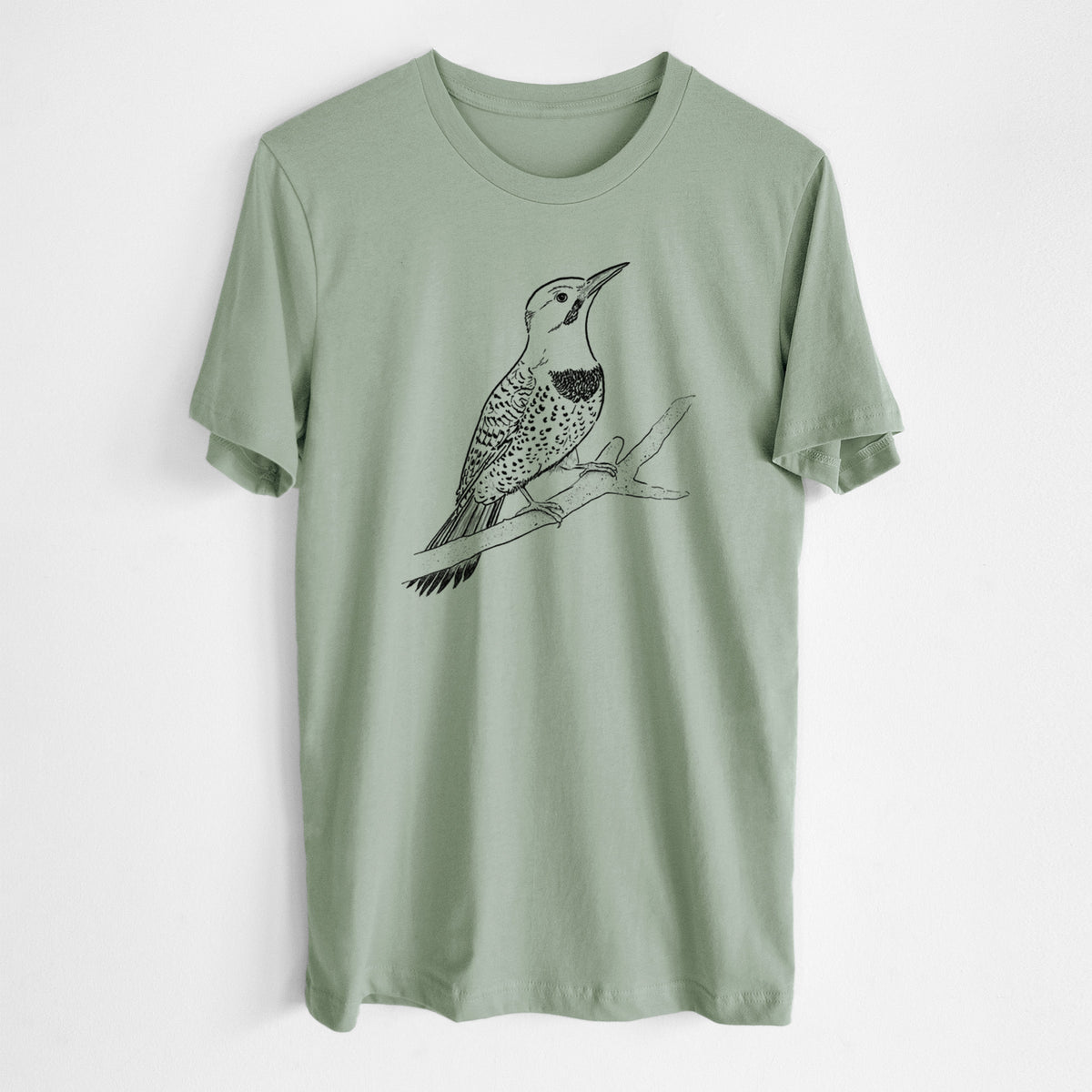 Northern Flicker (Yellow-shafted) - Colaptes auratus - Lightweight 100% Cotton Unisex Crewneck