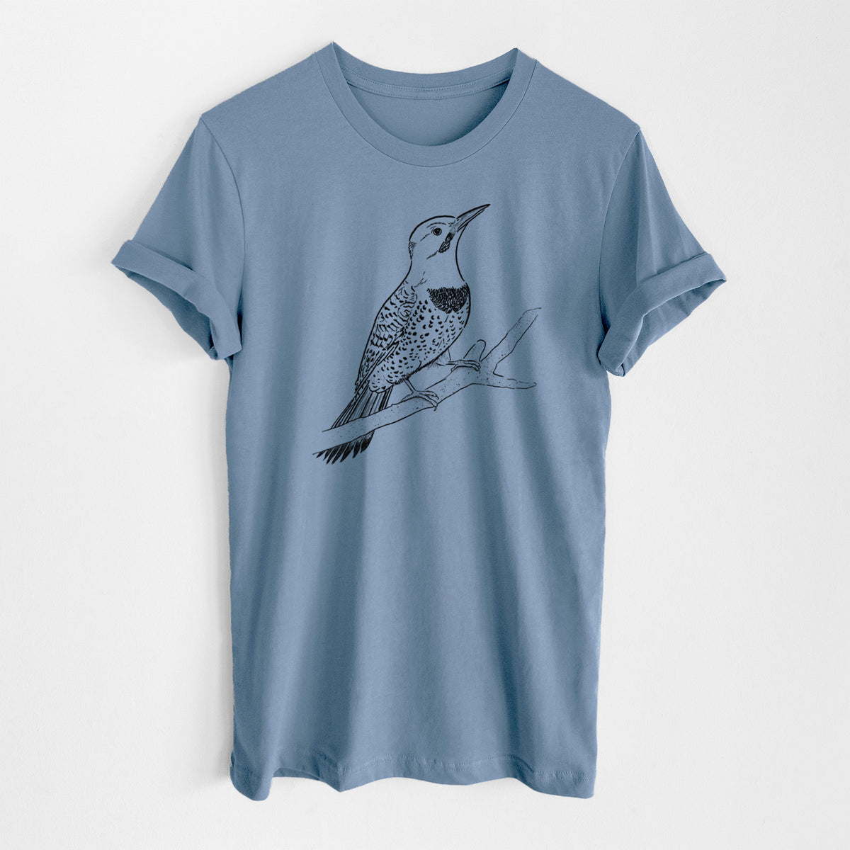 Northern Flicker (Yellow-shafted) - Colaptes auratus - Lightweight 100% Cotton Unisex Crewneck