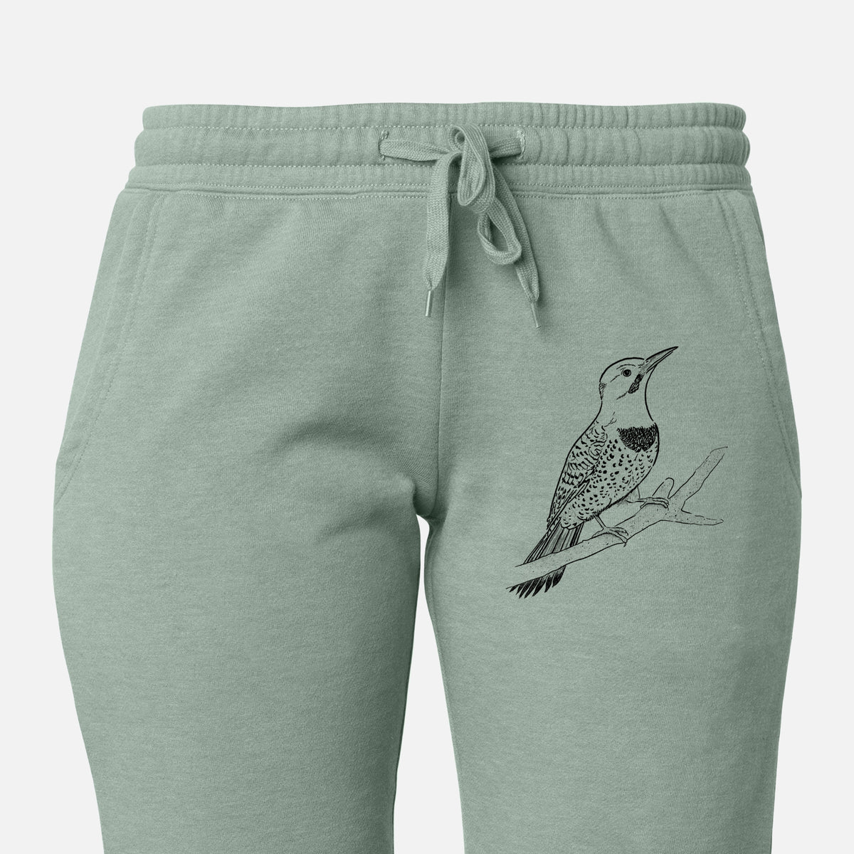 Northern Flicker (Yellow-shafted) - Colaptes auratus - Women's Cali Wave Jogger Sweatpants