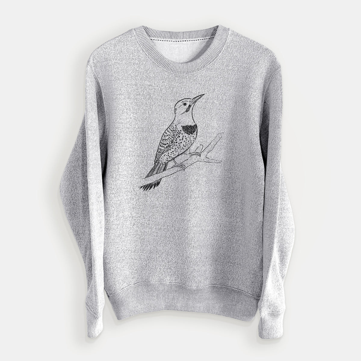 Northern Flicker (Yellow-shafted) - Colaptes auratus - Knit Sweatshirt