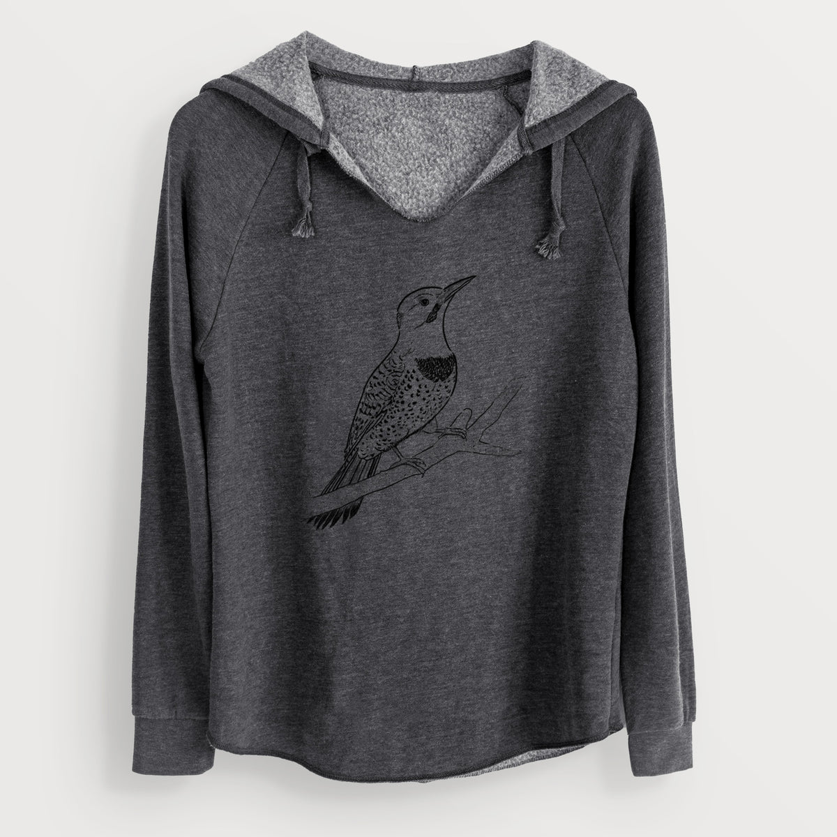 Northern Flicker (Yellow-shafted) - Colaptes auratus - Cali Wave Hooded Sweatshirt