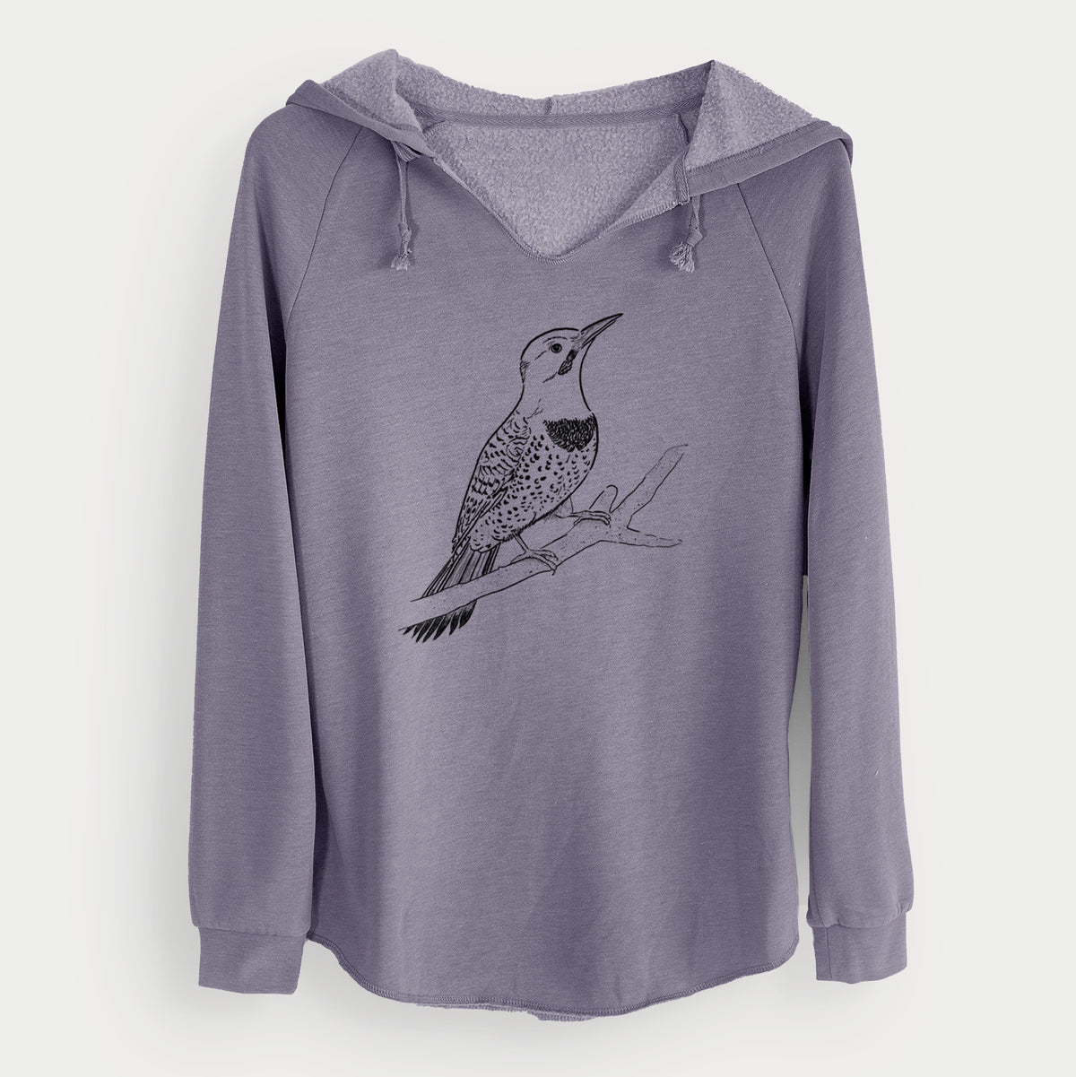 Northern Flicker (Yellow-shafted) - Colaptes auratus - Cali Wave Hooded Sweatshirt