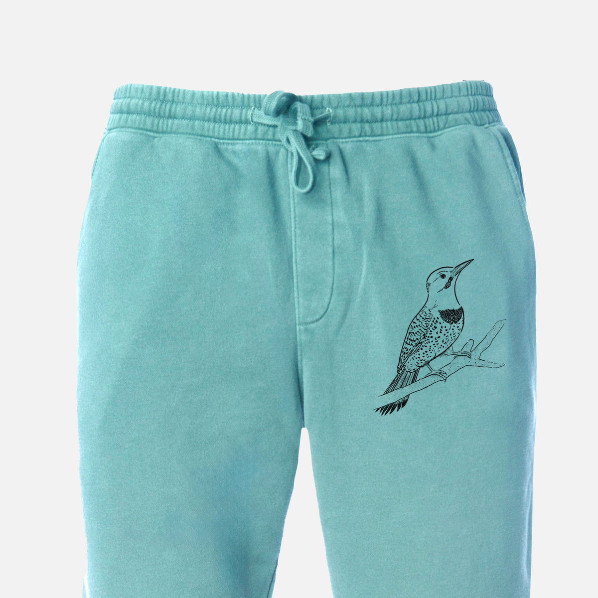 Northern Flicker (Yellow-shafted) - Colaptes auratus - Unisex Pigment Dyed Sweatpants