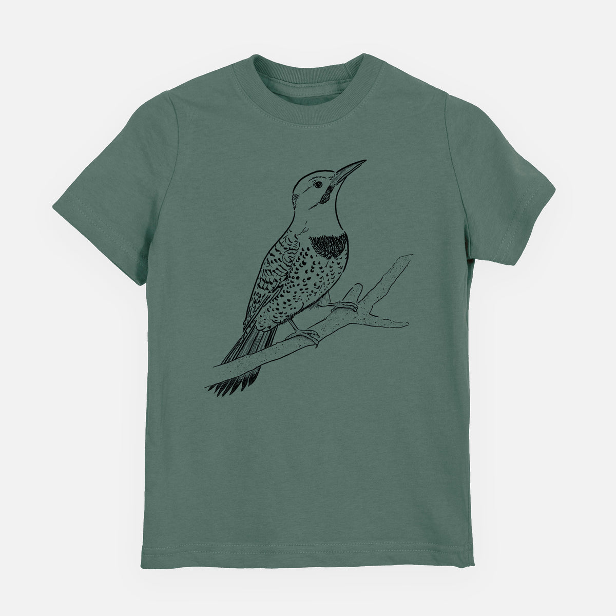 Northern Flicker (Yellow-shafted) - Colaptes auratus - Toddler/Youth Shirt