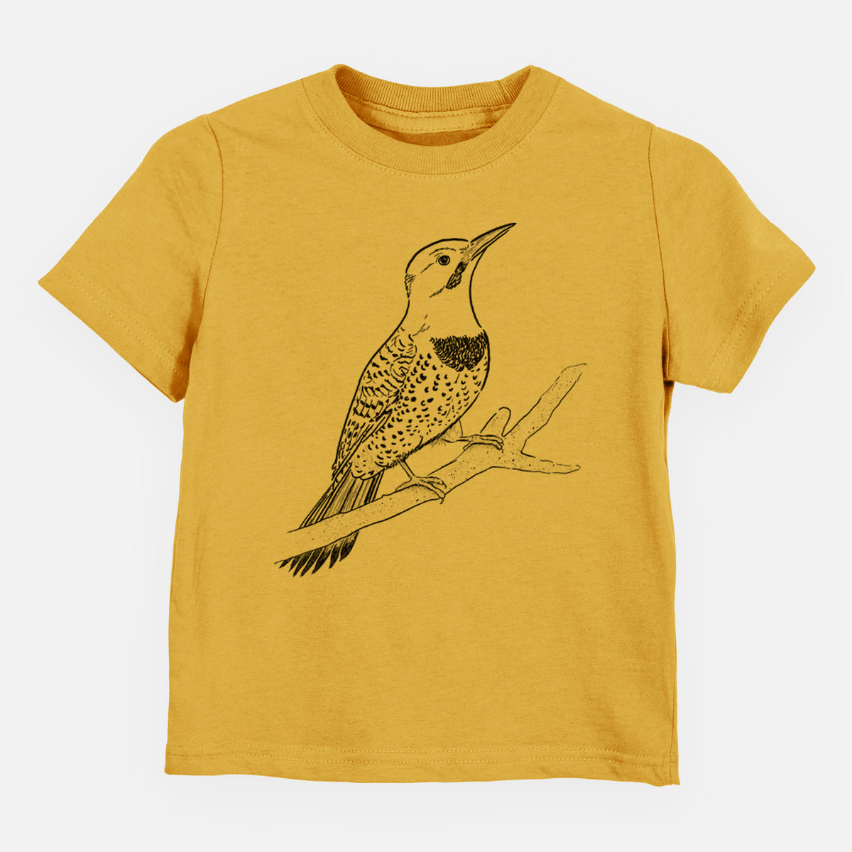 Northern Flicker (Yellow-shafted) - Colaptes auratus - Toddler/Youth Shirt