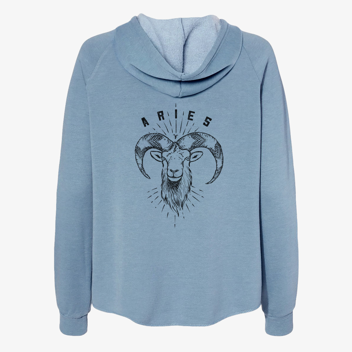 Aries - Ram - Women&#39;s Cali Wave Zip-Up Sweatshirt