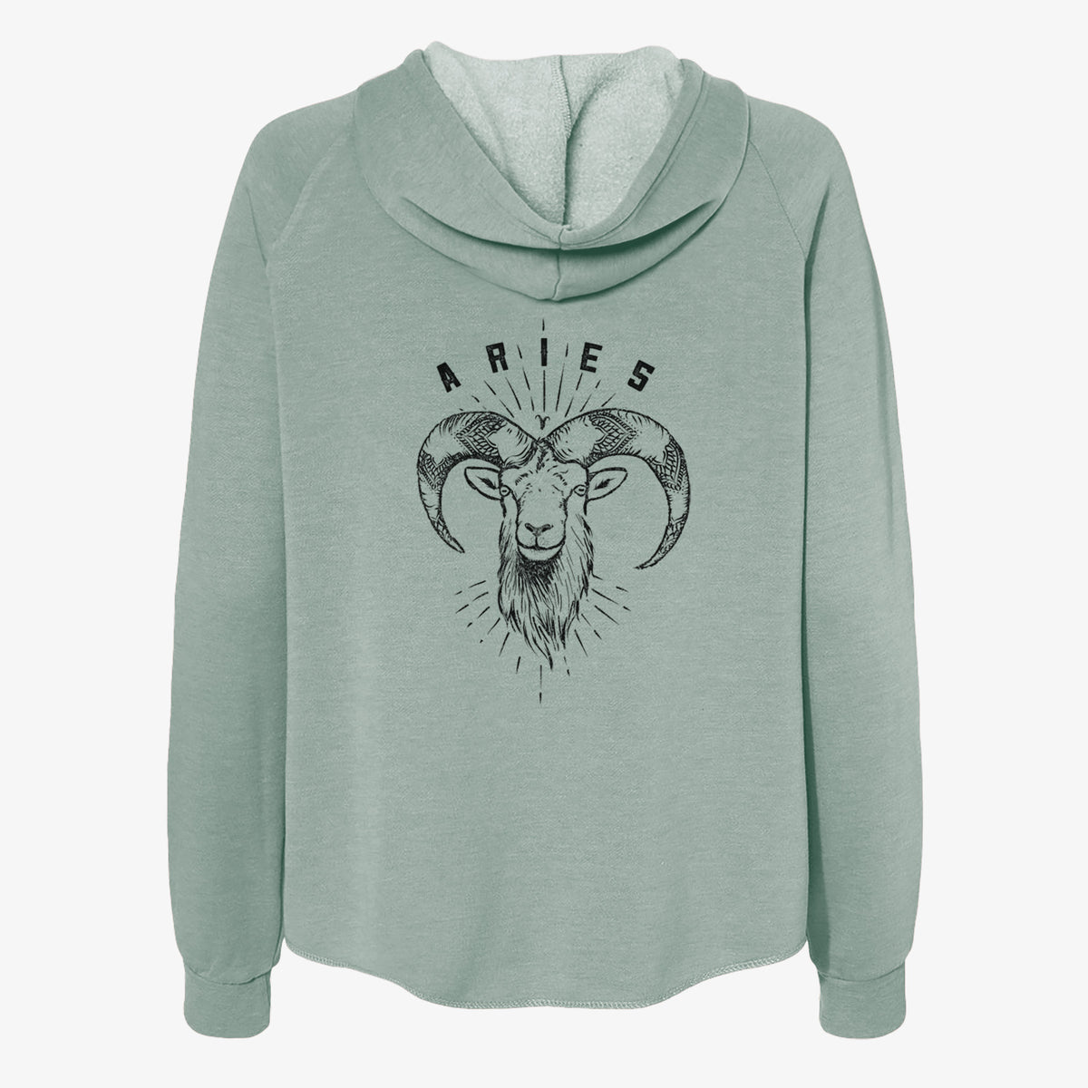 Aries - Ram - Women&#39;s Cali Wave Zip-Up Sweatshirt