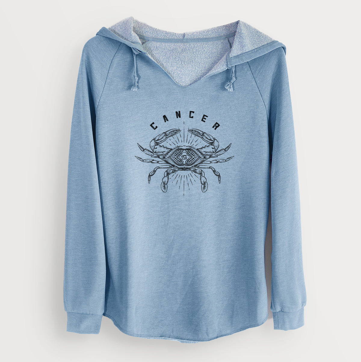 Cancer - Crab - Cali Wave Hooded Sweatshirt