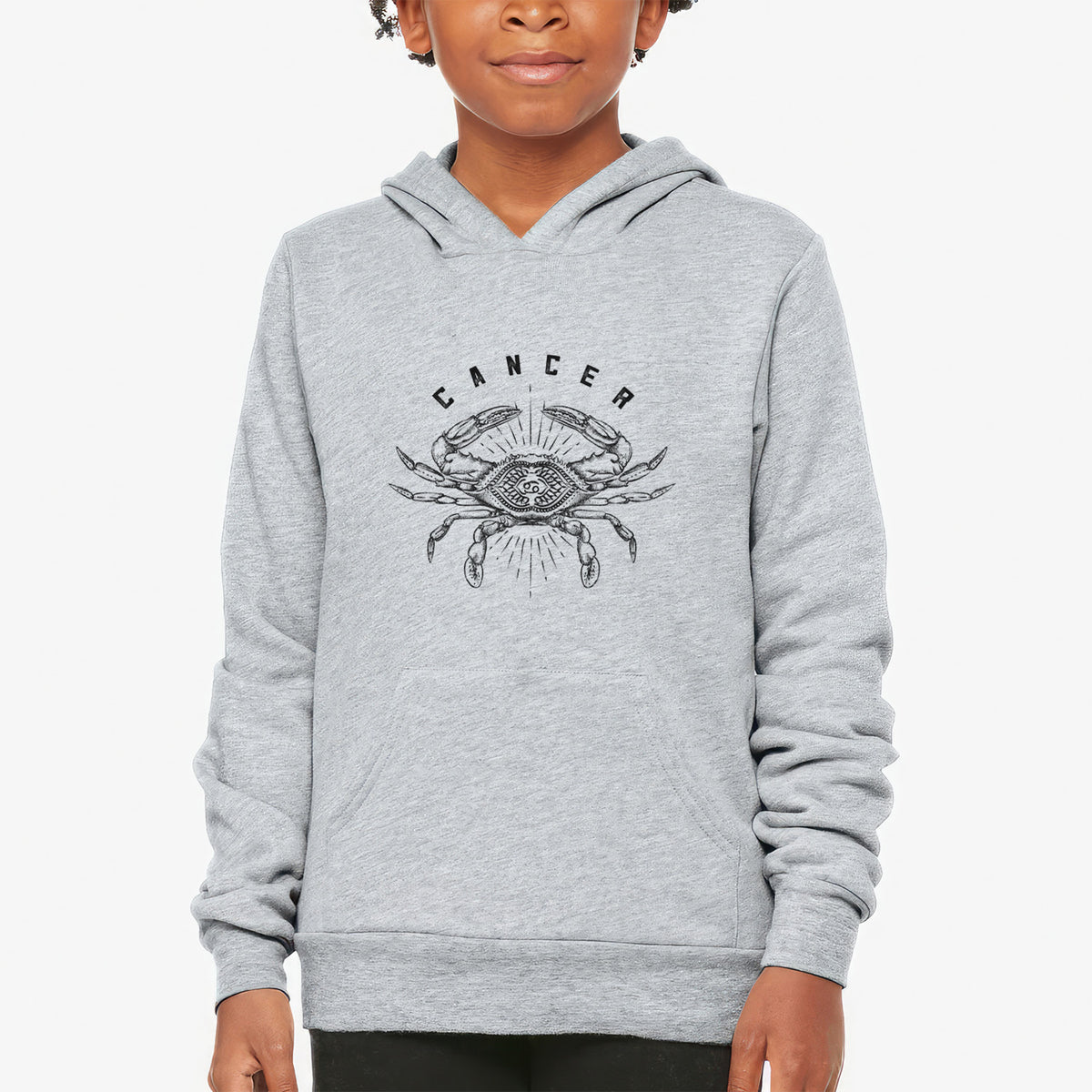 Cancer - Crab - Youth Hoodie Sweatshirt