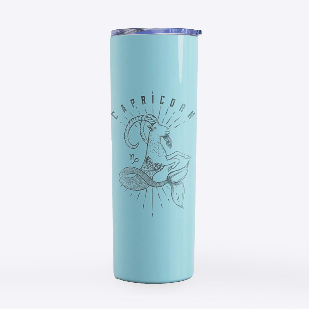 Capricorn - Sea Goat - 20oz Skinny Tumbler