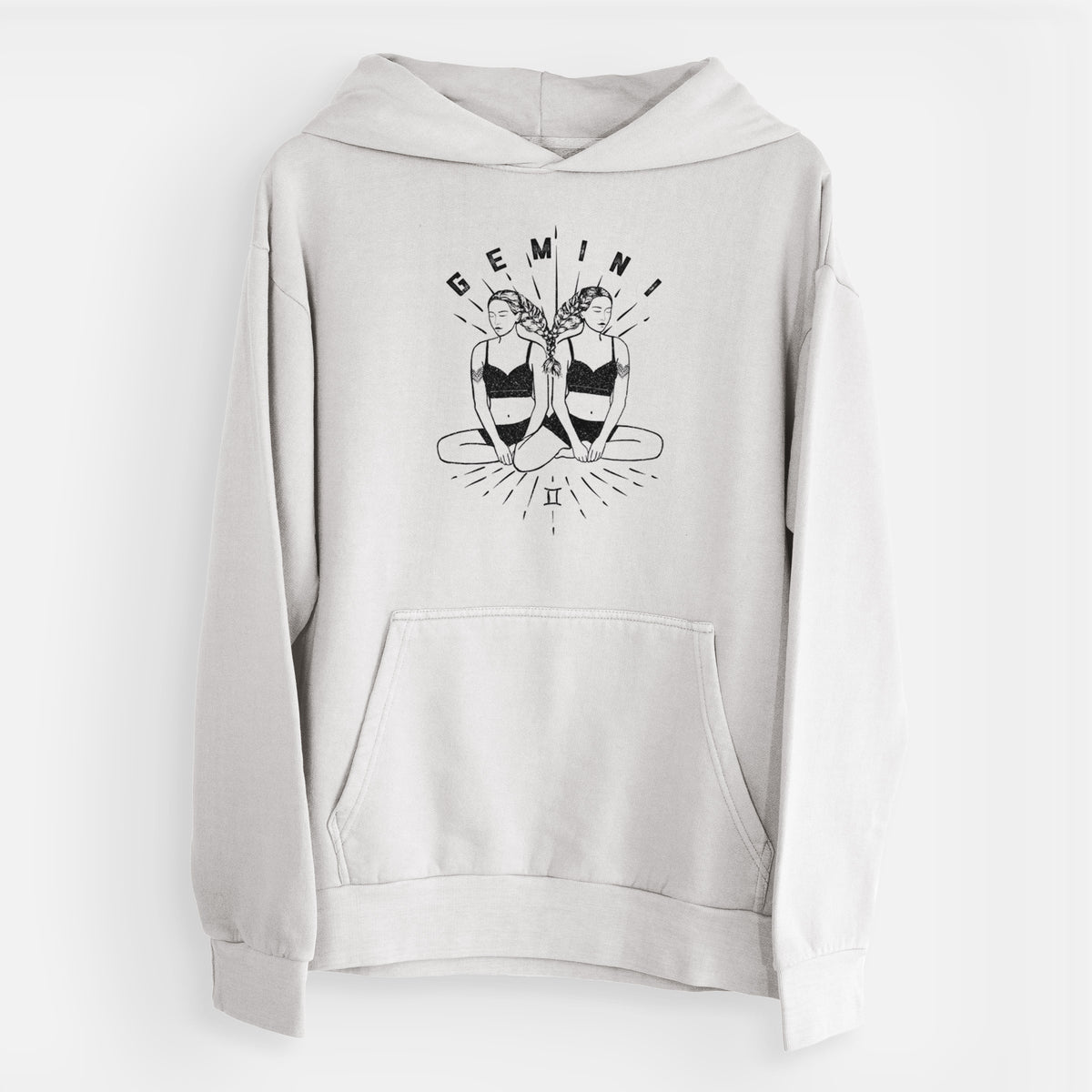 Gemini - Twins  - Urban Heavyweight Hoodie