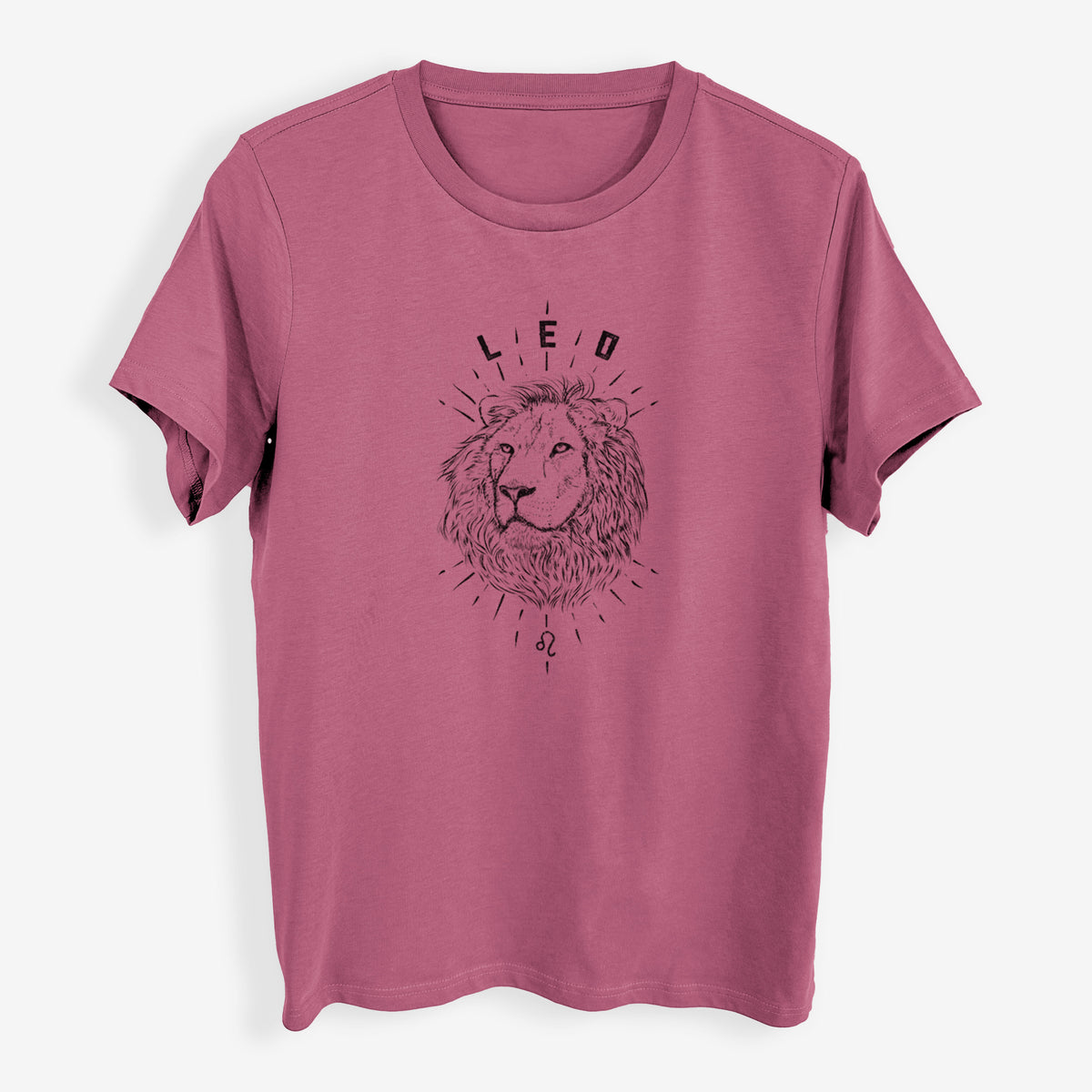 Leo - Lion - Womens Everyday Maple Tee