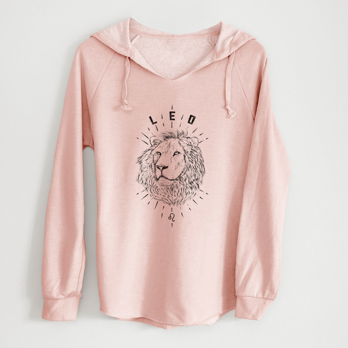 Leo - Lion - Cali Wave Hooded Sweatshirt