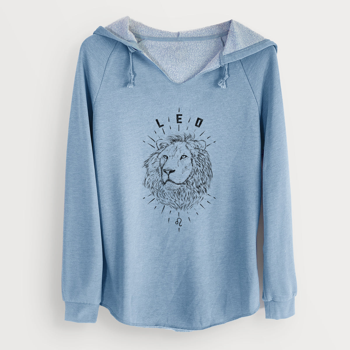 Leo - Lion - Cali Wave Hooded Sweatshirt