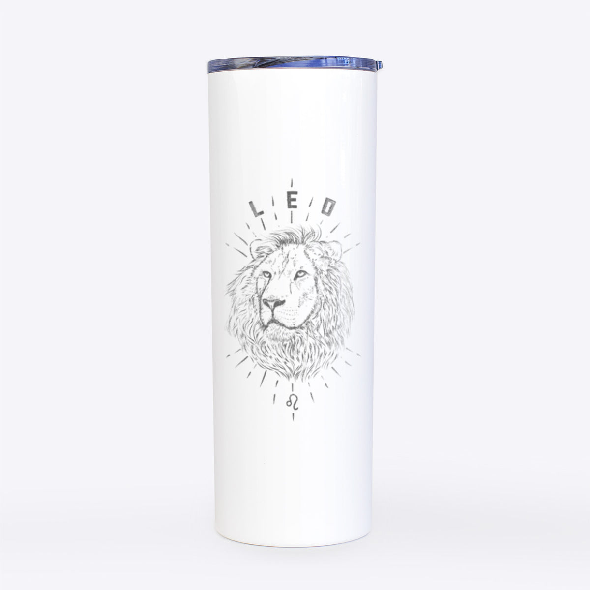 Leo - Lion - 20oz Skinny Tumbler