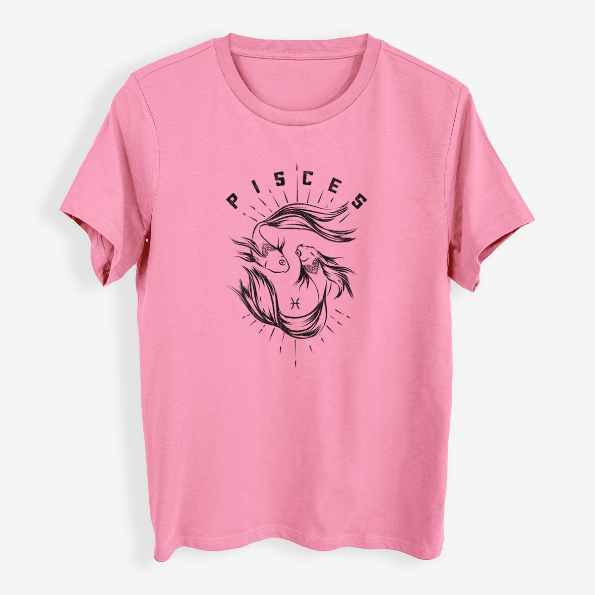 Pisces - Fish - Womens Everyday Maple Tee