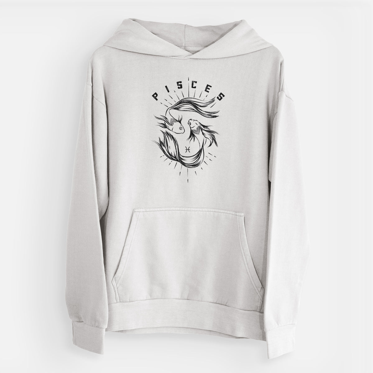 Pisces - Fish  - Urban Heavyweight Hoodie