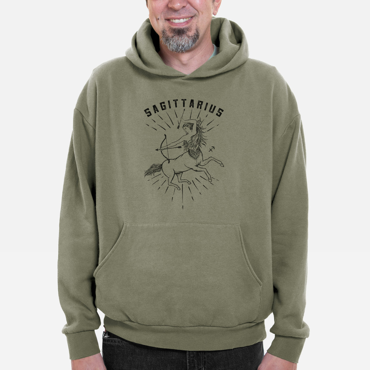 Sagittarius - Archer&#39;s Spirit  - Bodega Midweight Hoodie