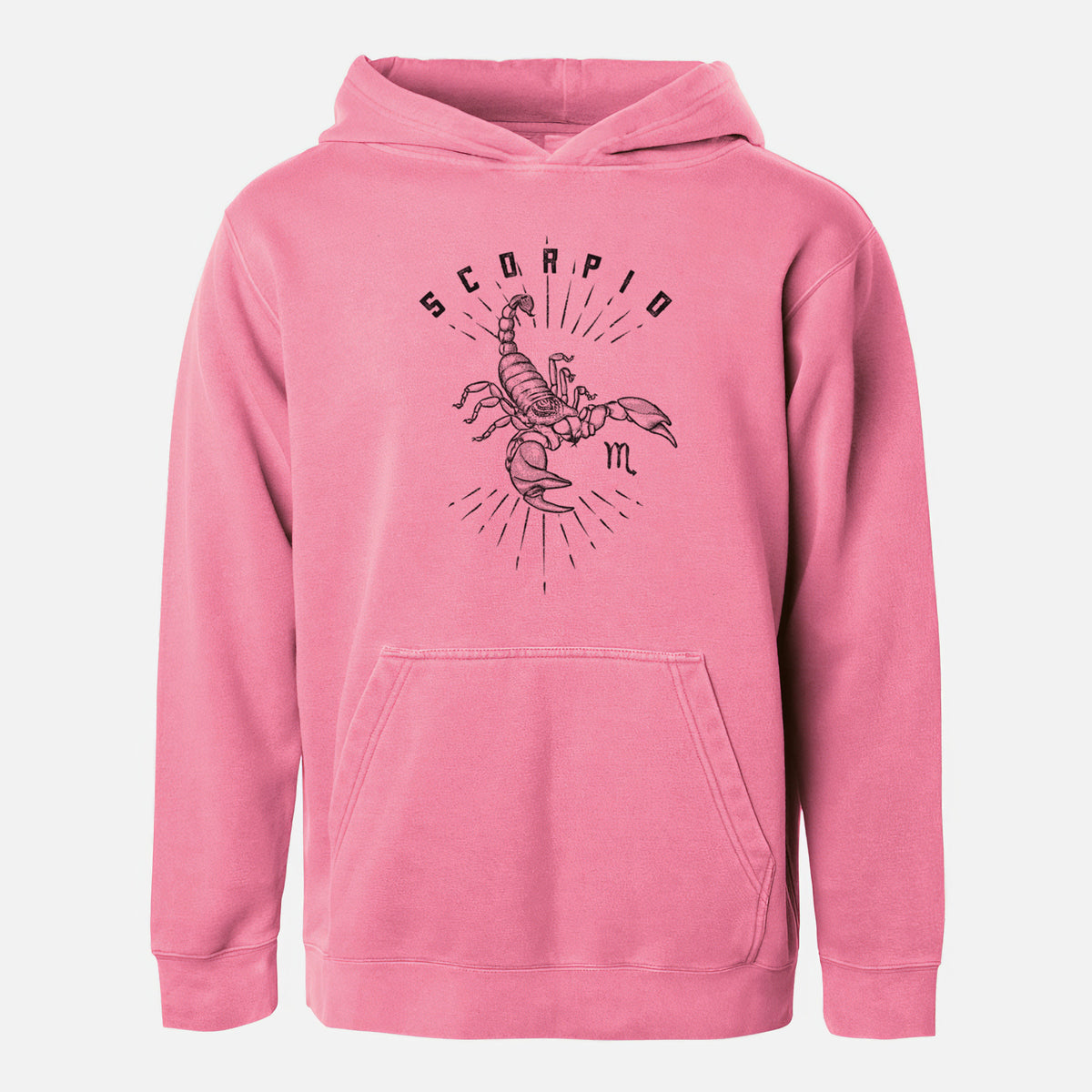 Scorpio - Scorpion - Youth Pigment Dyed Hoodie