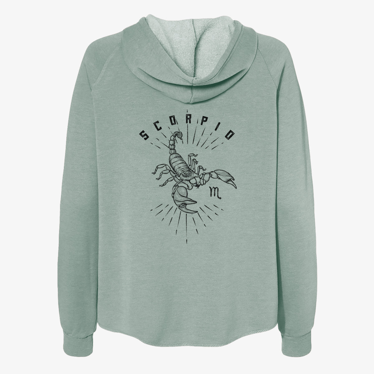 Scorpio - Scorpion - Women&#39;s Cali Wave Zip-Up Sweatshirt