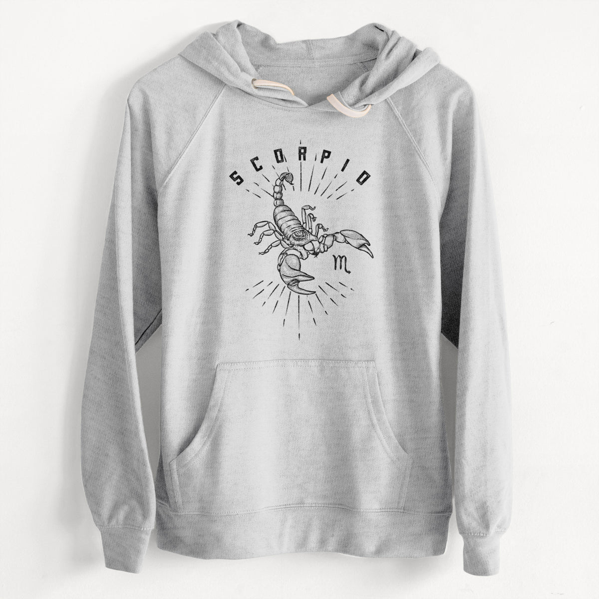 Scorpio - Scorpion  - Unisex Slim Fit Loopback Terry Hoodie