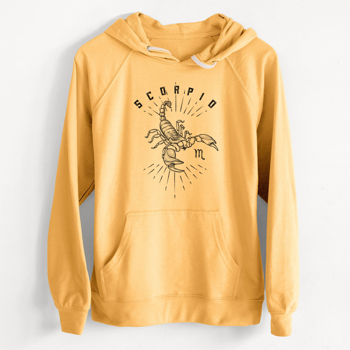 Scorpio - Scorpion  - Unisex Slim Fit Loopback Terry Hoodie