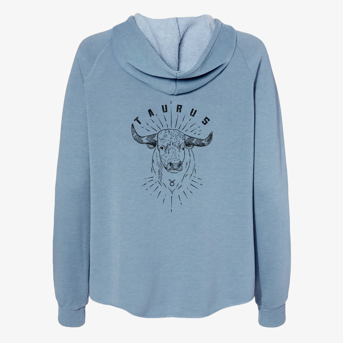 Taurus - Bull - Women&#39;s Cali Wave Zip-Up Sweatshirt