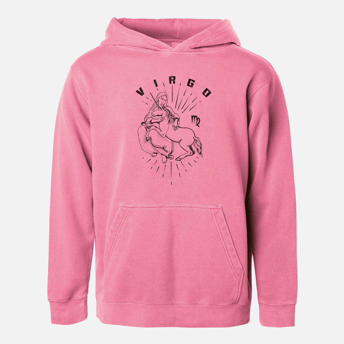 Virgo - Maiden - Youth Pigment Dyed Hoodie