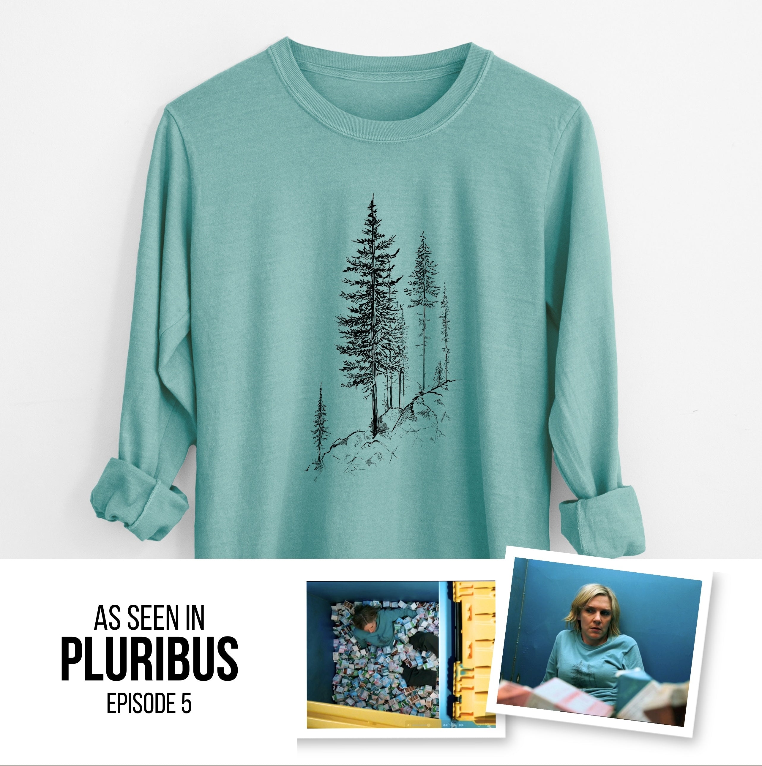 Cliffside Pines - Unisex Comfort Colors 100% Cotton Long Sleeve
