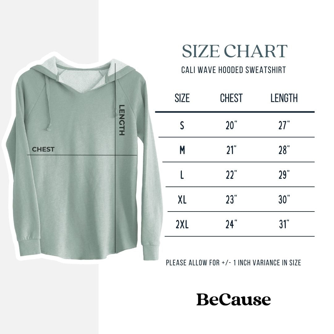 Black Spruce (Picea mariana) - Women's Cali Wave Zip-Up Sweatshirt