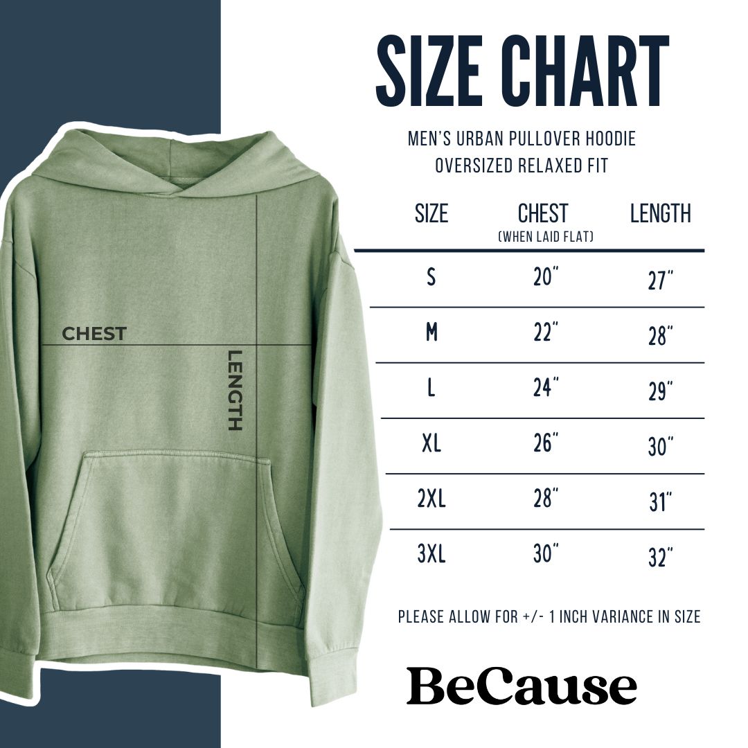 Choose Green, Live Clean  - Urban Heavyweight Hoodie